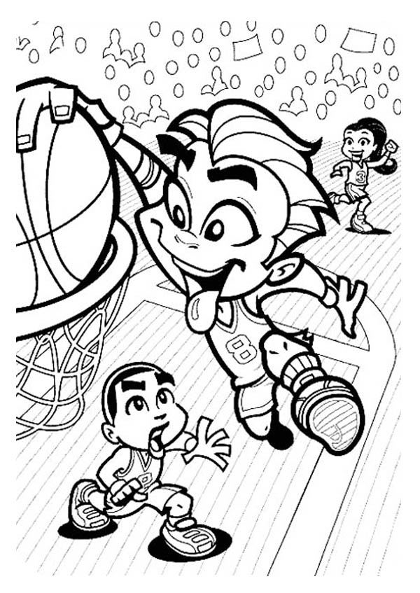 600x847 Warriors Basketball Coloring Pages