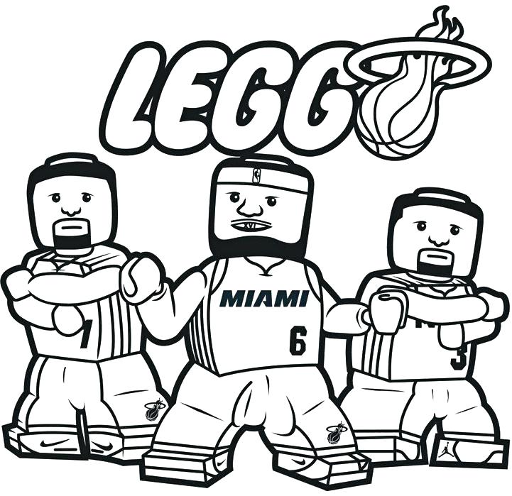 721x699 Nba Coloring Pages
