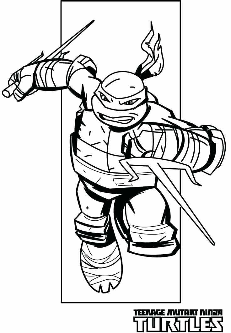 Teenage Mutant Ninja Turtles Coloring Pages Chases Teenage Mutant 736x1061 Teenage Mutant Ninja Turtles Coloring Pages Chases Teenage Mutant