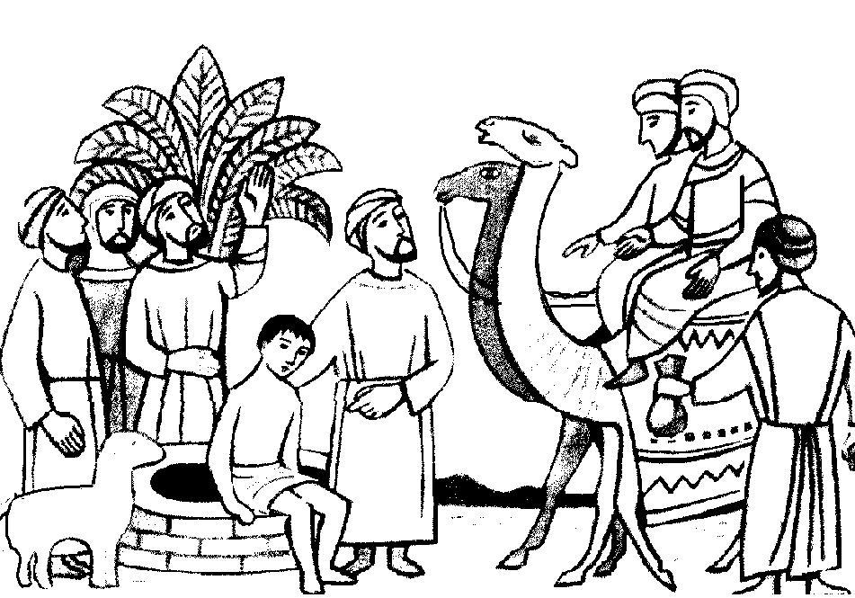 951x665 Joseph Sold Into Slavery Coloring Page, Joseph The Patriarch