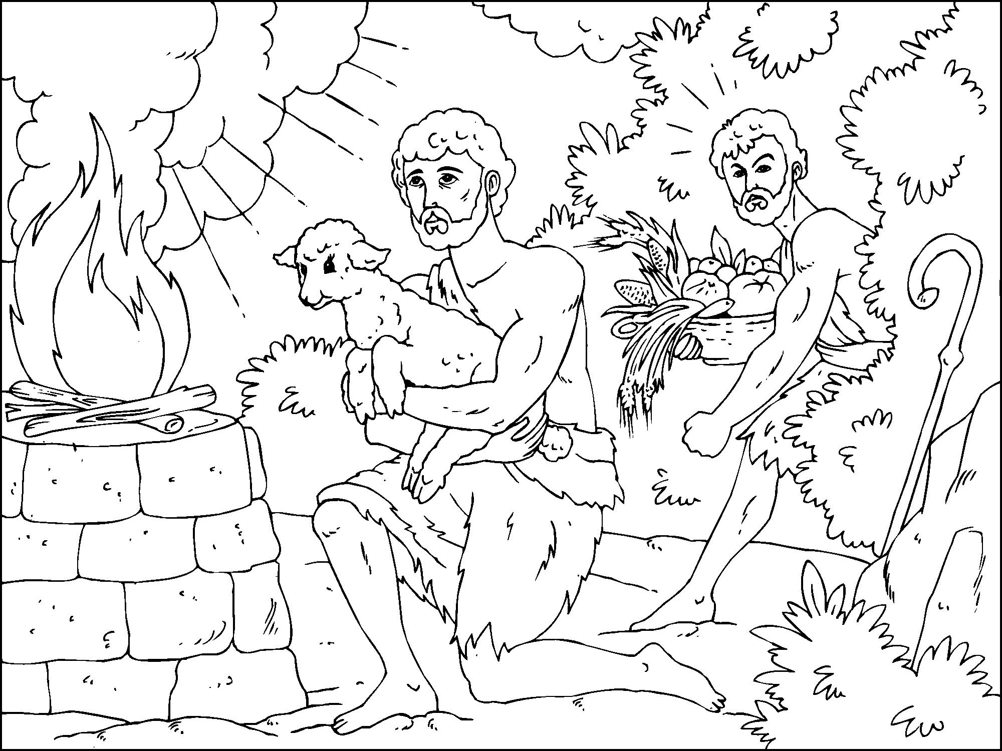 Joseph Sold Into Slavery Coloring Pages Collection Free Coloring 2000x1500 Joseph Sold Into Slavery Coloring Pages Collection Free Coloring