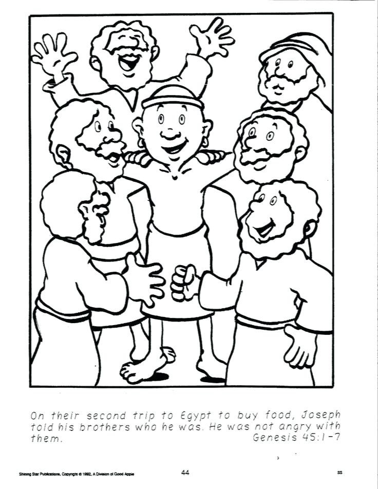 Joseph Coat Coloring Page 736x952 Joseph Coat Coloring Page