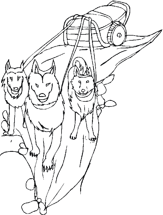 Sled Coloring Pages Printable at GetColorings.com | Free printable