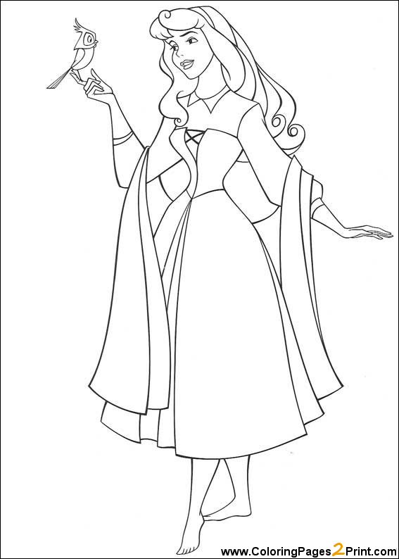 Sleeping Beauty Coloring Pages 567x794 Sleeping Beauty Coloring Pages