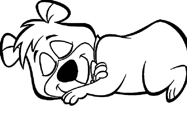 600x363 Sleeping Bear Coloring Page Coloring Page Sporturka Sleeping