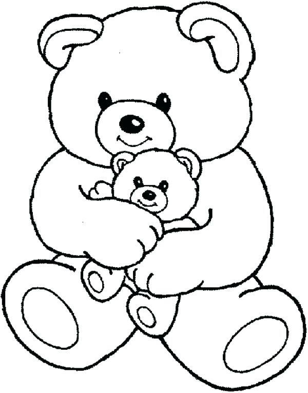 600x765 Sleeping Bear Coloring Pages To Print Printable Coloring Coloring