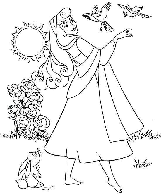 550x663 Sleeping Beauty Pictures To Color Sleeping Beauty Coloring Pages