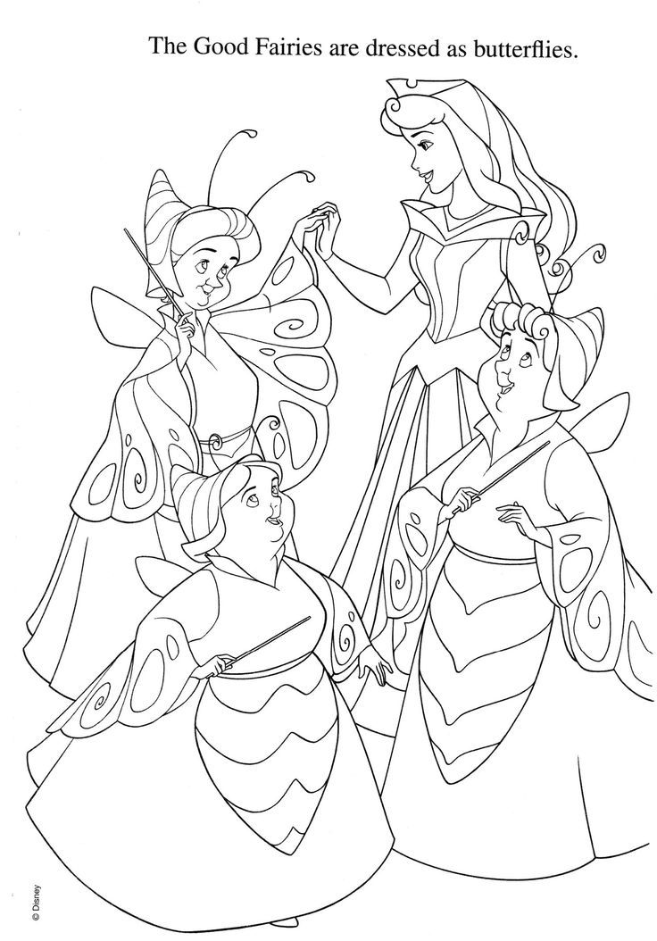 736x1054 173 Best Sleeping Beauty Images On Coloring Books