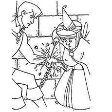 230x230 Top 15 Free Printable Sleeping Beauty Coloring Pages Online
