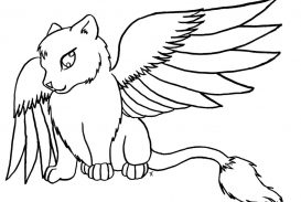 273x183 Coloring Pages Sleeping Cat Page Source 1i5 Printable Realistic