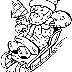 Santa Sleigh Coloring Pages Printable New And Reindeer Coloring 300x300 Santa Sleigh Coloring Pages Printable New And Reindeer Coloring