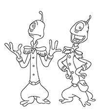 Slender Man Coloring Pages