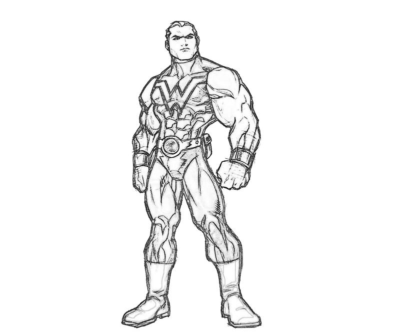 800x667 Marvel Ultimate Alliance 2 Wonder Man Profil How Coloring