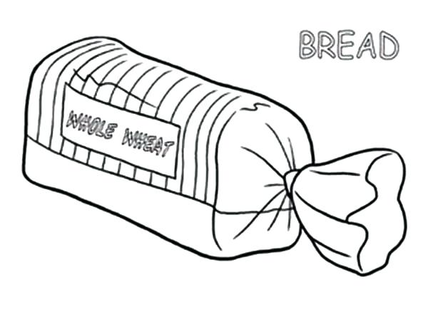 Coloring Pages Bread Bread Coloring Pages Bread In Package 600x462 Coloring Pages Bread Bread Coloring Pages Bread In Package