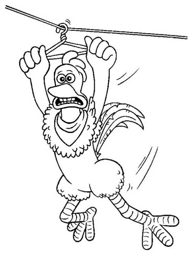 Rocky Slide On Rope In Chicken Run Coloring Pages Batch Coloring 600x809 Rocky Slide On Rope In Chicken Run Coloring Pages Batch Coloring