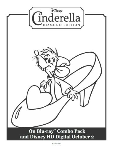 Cinderella's Glass Slipper Printable Coloring Sheet Printable 386x500 Cinderella's Glass Slipper Printable Coloring Sheet Printable