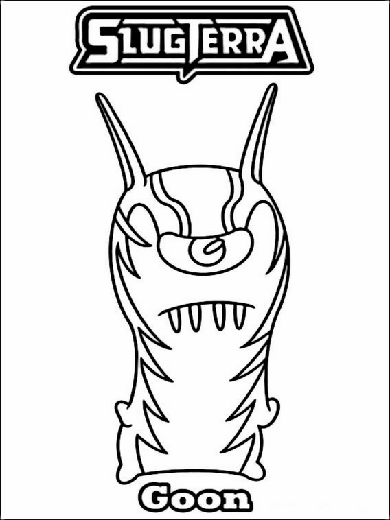 Slugterra Coloring Pages 11 Gama Doodles 568x758 Slugterra Coloring Pages 11 Gama Doodles