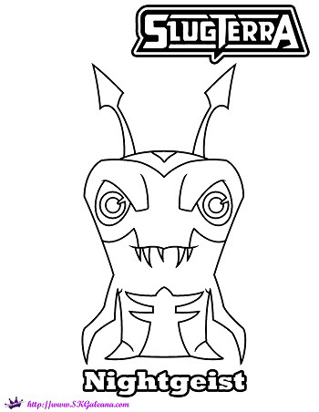 Slugterra Ghoul Coloring Pages Free Coloring Page And Wallpaper 350x452 Slugterra Ghoul Coloring Pages Free Coloring Page And Wallpaper