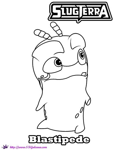 Free Blastipede Coloring Page From Slugterra Skgaleana 400x517 Free Blastipede Coloring Page From Slugterra Skgaleana