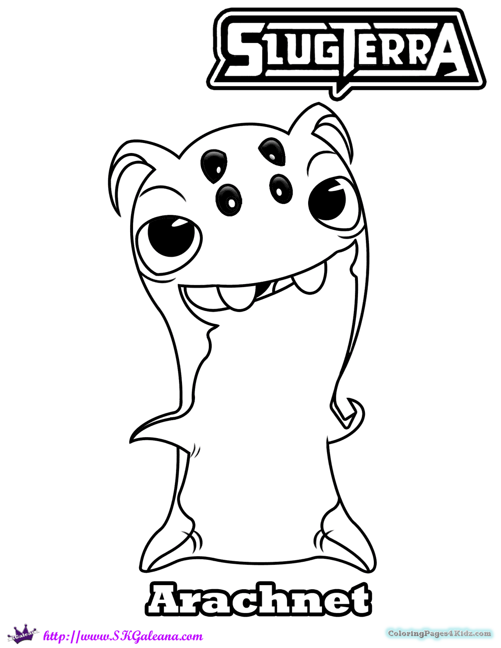 1005x1300 Burpy Attacling Coloring Pages Of Slugterra Coloring Pages For Kids