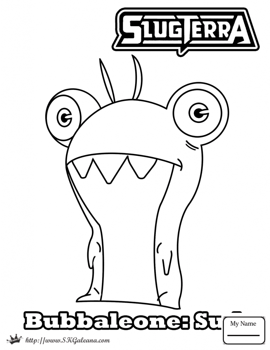 869x1124 Slugterrag Pages Fire Elemental Pdf Slugs Printable Burpy