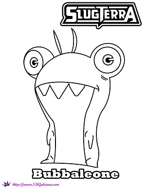 Slugterra Coloring Pages 300x388 Slugterra Coloring Pages