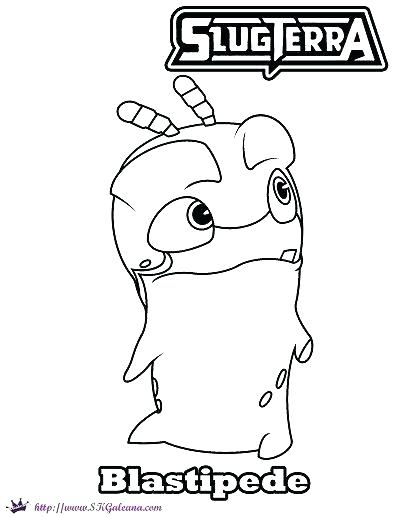 Slugterra Coloring Pages 400x517 Slugterra Coloring Pages
