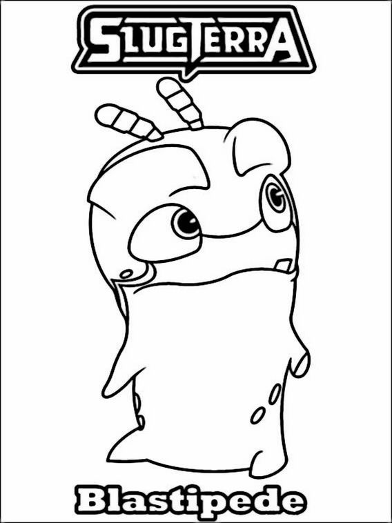 568x758 Slugterra Coloring Pages 23 Slugterra Coloring