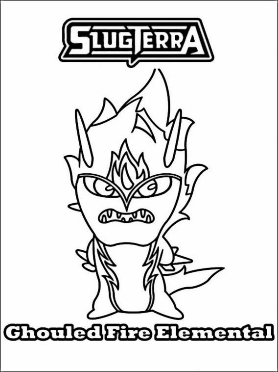 568x758 Slugterra Coloring Pages 9 Slugterra Online