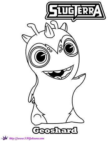350x452 51 Best Slugterra Colouring Pages Images On Paint