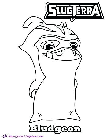 350x452 Bludgeon The Rammstone From Slugterra Coloring Page Skgaleana