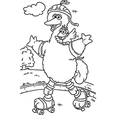 230x230 Top 25 Free Printable Big Bird Coloring Pages Online