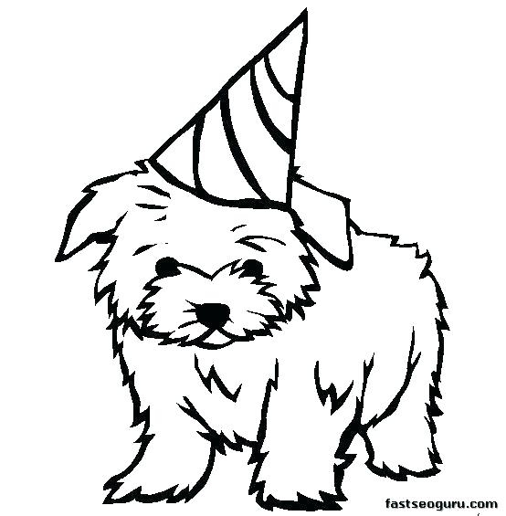 554x565 Doggy Coloring Pages