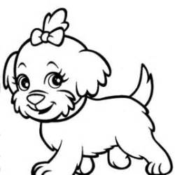 250x250 Small Dog Sleeping Coloring Page Free Dog Coloring Pages, Small
