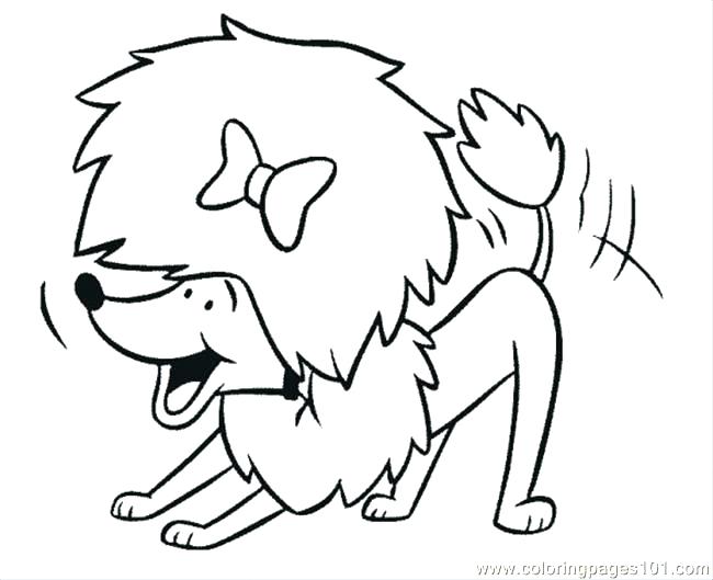 650x529 Small Puppy Coloring Pages Page Free Give The Big Red Dog A Normal