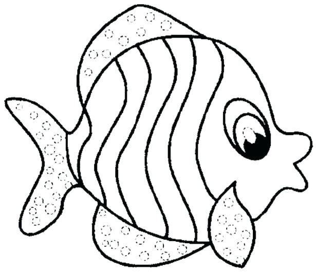 Free Coloring Pages Fish 615x529 Free Coloring Pages Fish