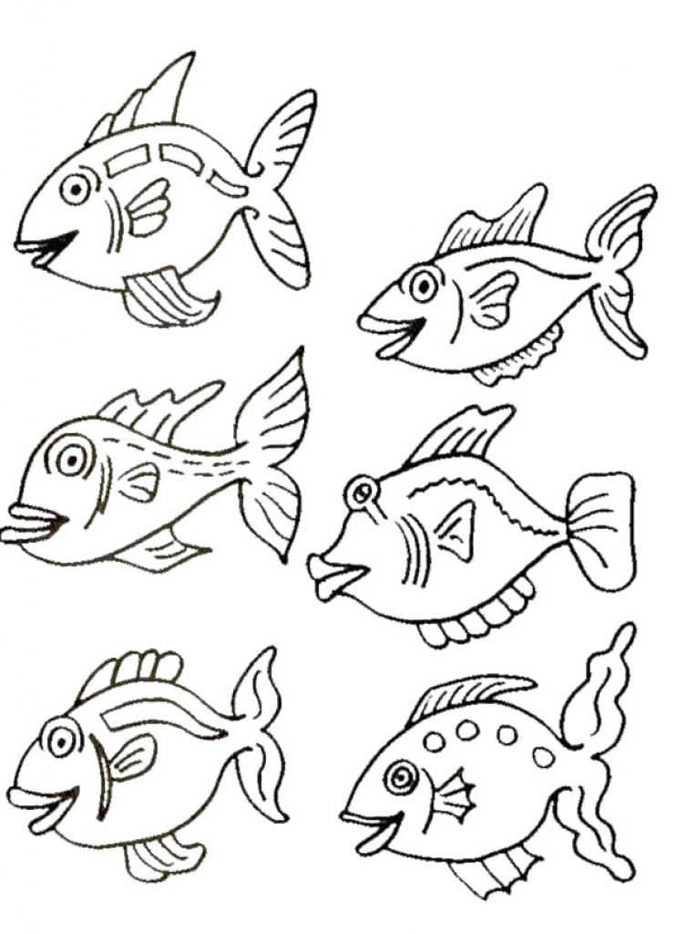 Small Fish Coloring Pages Kids N Fun 41 Coloring Pages Of Fish 742x1024 Small Fish Coloring Pages Kids N Fun 41 Coloring Pages Of Fish