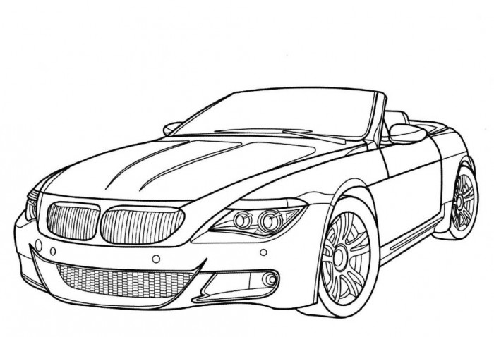 700x478 Smartness Ideas Car Coloring Page Bmw M6 Luxury Free Online Cars