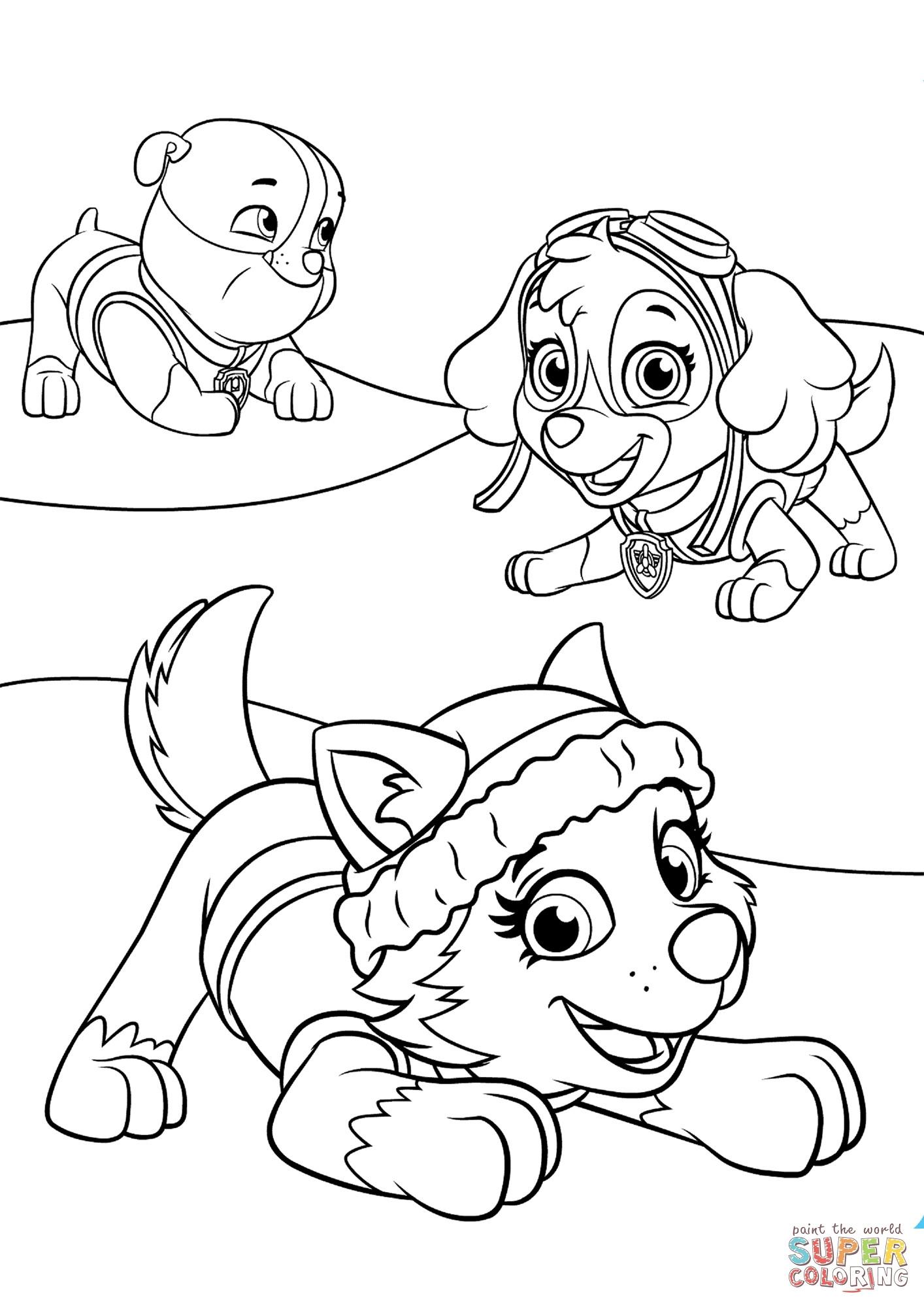 Smart Inspiration Paw Patrol Coloring Pages Printable Everest 1414x2000 Smart Inspiration Paw Patrol Coloring Pages Printable Everest