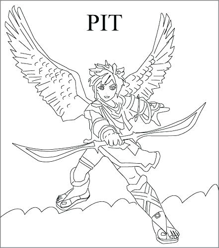 441x500 Super Smash Brothers Coloring Pages And Super Smash Bros Brawl
