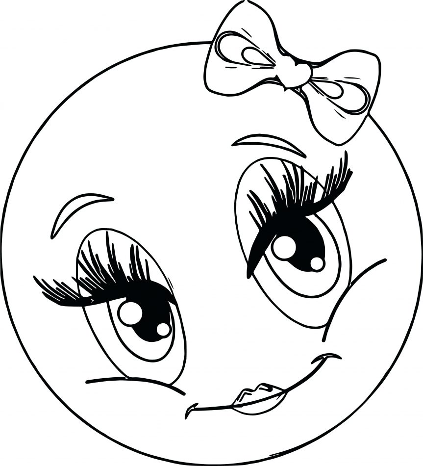Smiley Face Line Drawing 863x950 Smiley Face Line Drawing