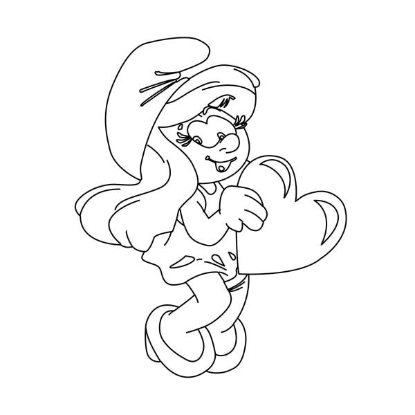 600x600 Printable Smurf Coloring Pages Coloring Me