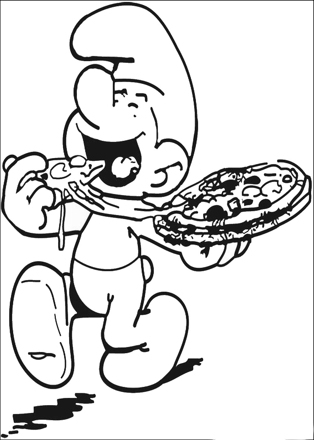 1000x1400 The Smurfs Coloring Pages