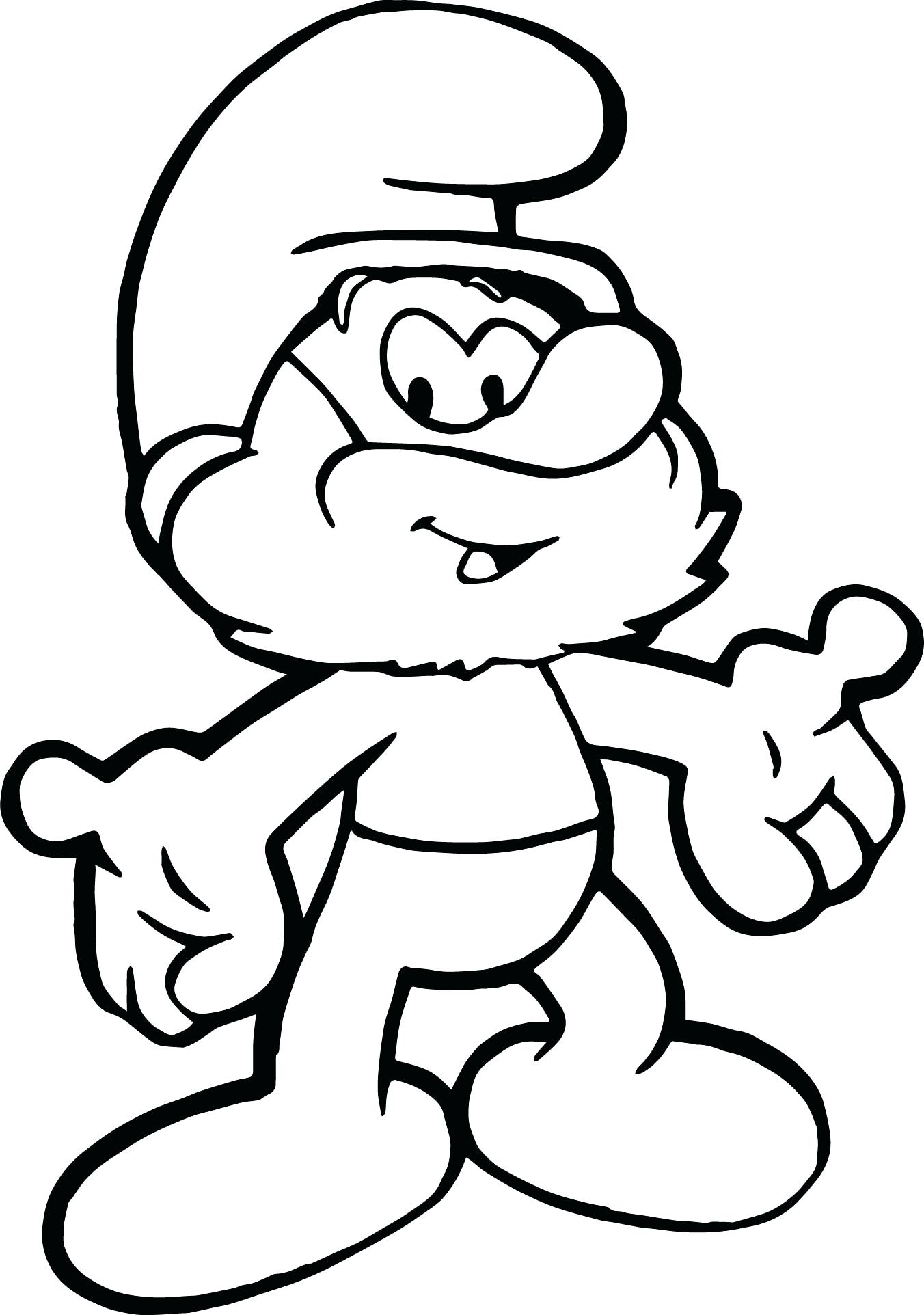 1352x1924 Smurfs Coloring Pages Ribsvigyapan Smurfs Coloring Pages Smurfs