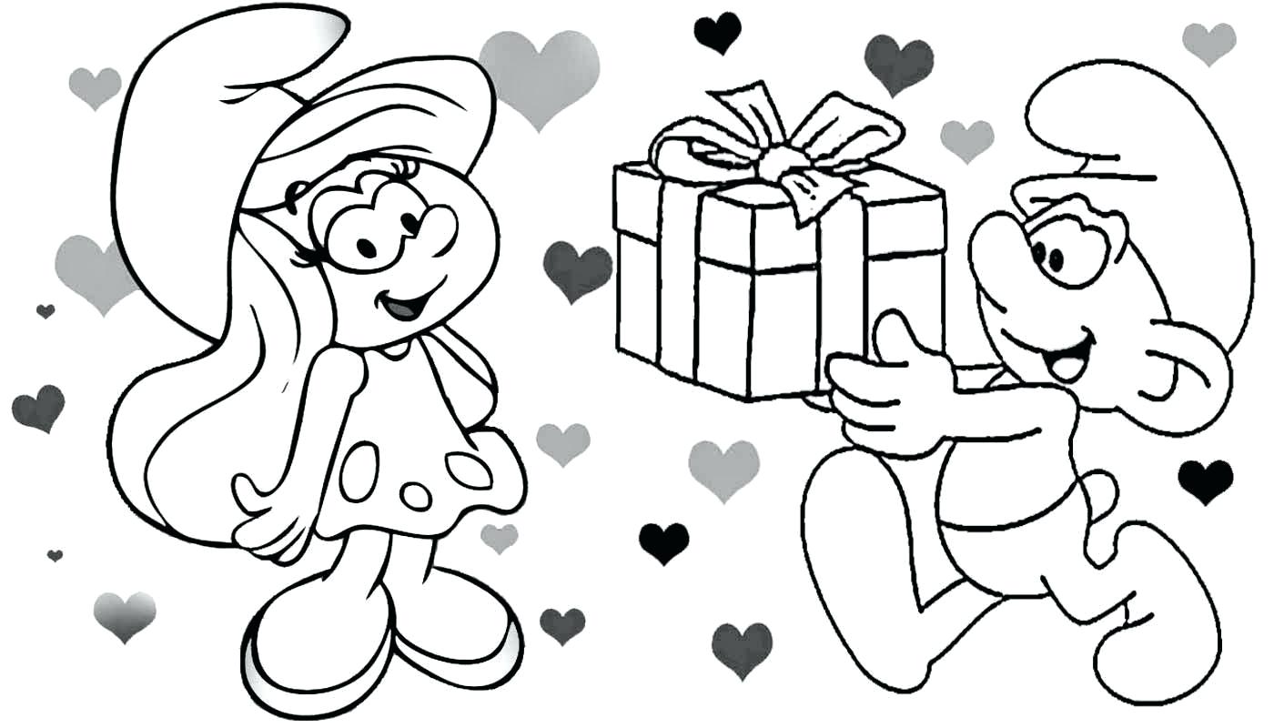 1400x800 Timely Smurfs Coloring Pages To Print Out Are