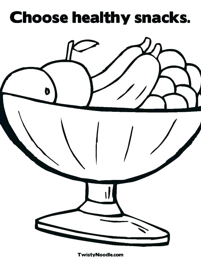 Healthy Food Coloring Pages Healthy Food Coloring Page Snack 685x886 Healthy Food Coloring Pages Healthy Food Coloring Page Snack