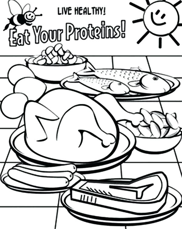Snack Coloring Pages Free Coloring Healthy Food Coloring Pages 600x753 Snack Coloring Pages Free Coloring Healthy Food Coloring Pages