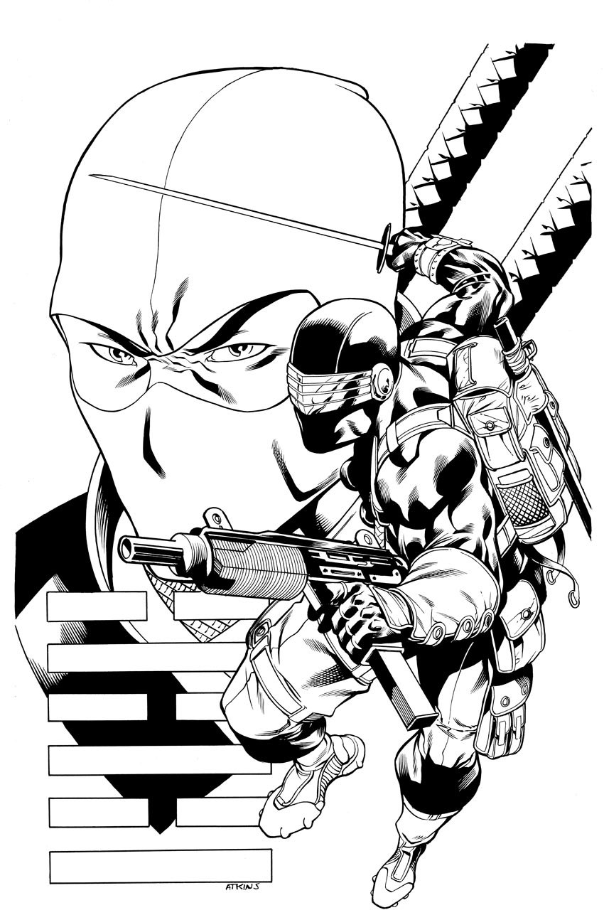 Gi Joe Print Snake Eyes By Ratkins On Drawing 850x1287 Gi Joe Print Snake Eyes By Ratkins On Drawing