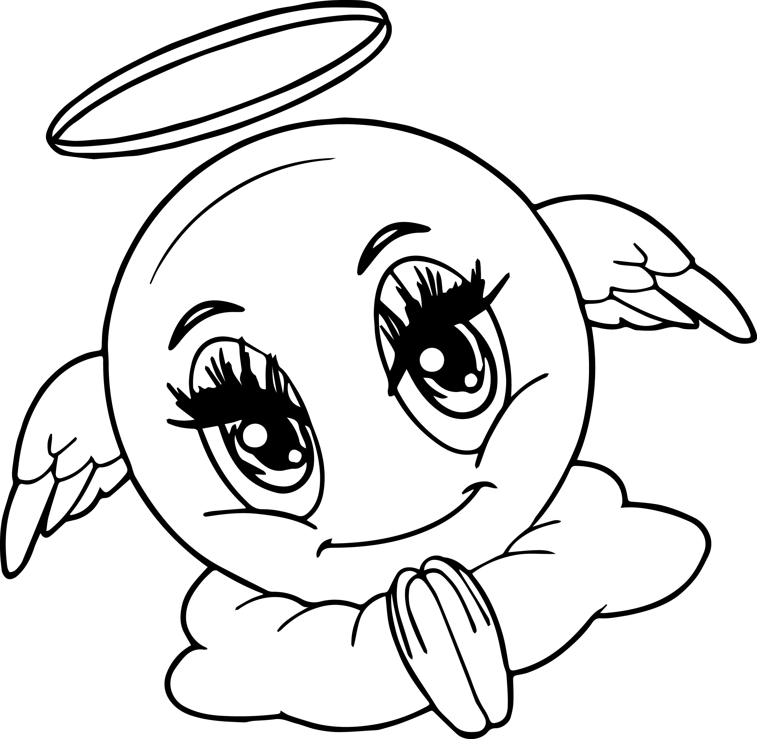 Emoji Coloring Pages 2501x2443 Emoji Coloring Pages