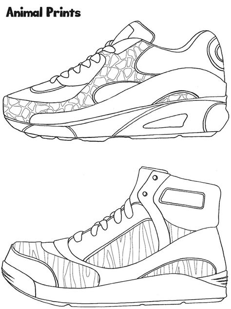 Sneaker Coloring Sheet Coloring For Kids Sewing Rooms 474x634 Sneaker Coloring Sheet Coloring For Kids Sewing Rooms